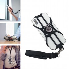 Phone Holder with Adjustable Lanyard